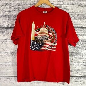 Vintage Delta Washington DC Destination Tee Shirt